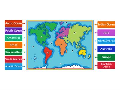 Continents and Oceans