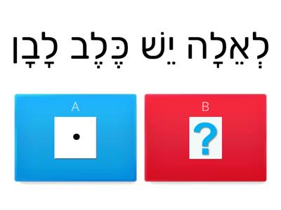 סימני ניקוד כיתה ב