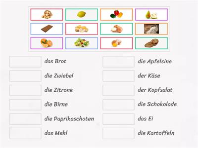 Memory - Essen und Trinken - Seiten 50/51