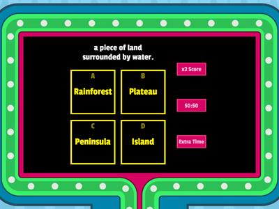 Unit 1 Physical Geography Vocabulary