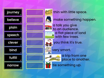 HMH M4W2 2nd Grade Vocabulary