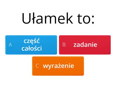 Ułamki zwykłe cz.1