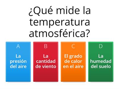 Elementos y factores del clima.