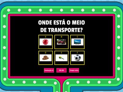 MEIOS DE TRANSPORTE