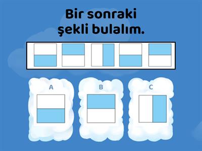 2.sınıf Geometrik Şekilli Örüntüler 