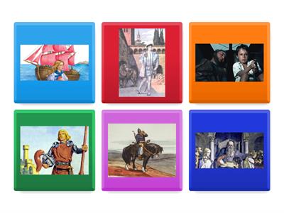 Герої творів. 7 клас. Зарубіжна література