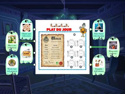 M5303 - HALLOWEEN The plat du jour 