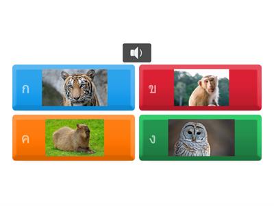 เกมทายเสียงสัตว์