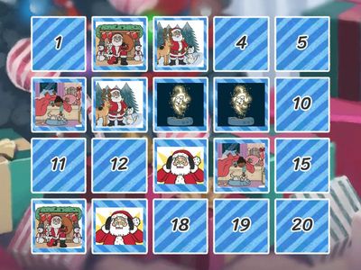 Memorice Un Collar de Navidad