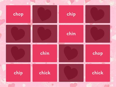 Early digraph ch words