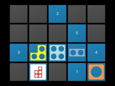 Numicon Number Recognition 1-10 Matching Pairs