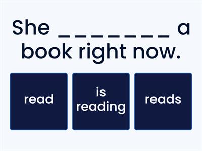 Present Continuous 1