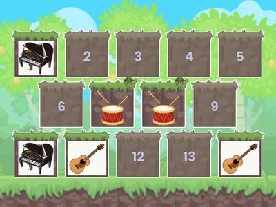 Summer Intensive Musical Instruments Matching pairs