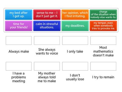 Roadmap B2 - unit 1C - collocations