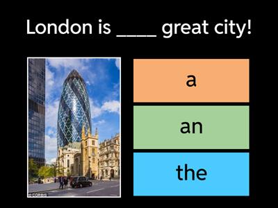 Articles: A / An / The 