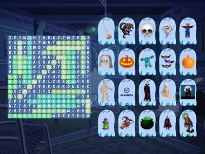 HALLOWEEN WORDSEARCH - Alianza 