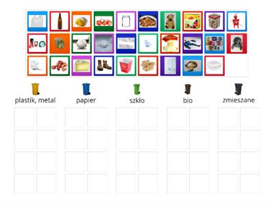 segregacja śmieci