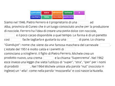 La storia della Nutella