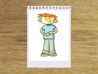 Kid's box characters FLASHCARDS