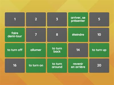 turn and prepositions