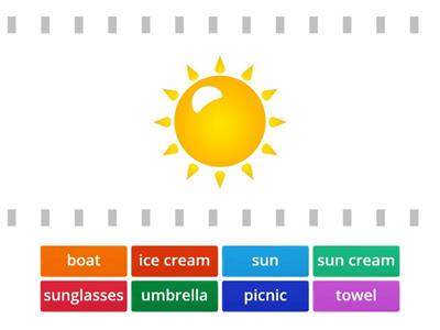 Summer vocabulary