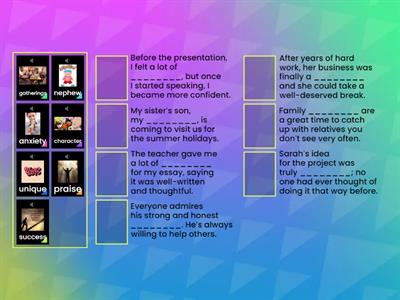 Character traits pronunciation