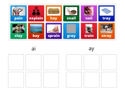                   Vowel Teams (ai & ay)