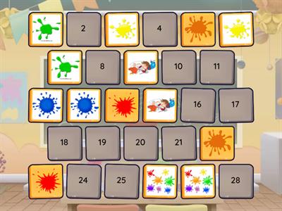 Colors flash cards - Memory