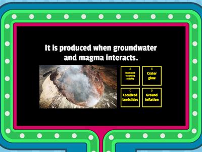 Signs of Impending Volcanic Eruption (Short Quiz)