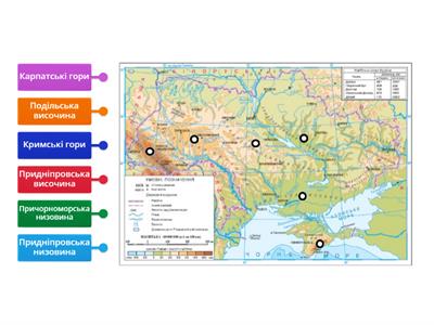 Форми земної поверхні України