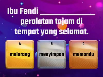 BM T2 ~ Tema 4 ~ Aktiviti Pengukuhan ~ Kata Kerja Transitif Aktif