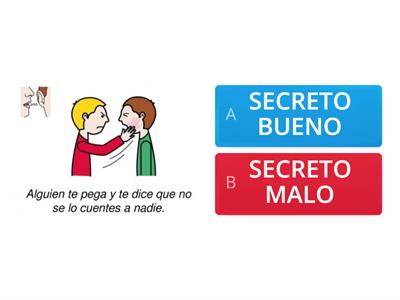 SECRETOS BUENOS Y MALOS