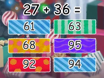 Addizioni con il cambio entro il 100