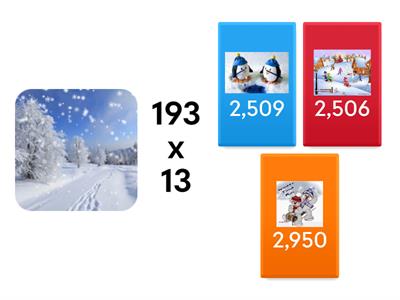 3 digit x 2 digit Multiplication Practice 