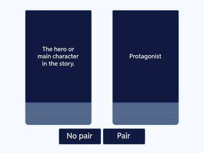 Elements of a Story Pair or No Pair