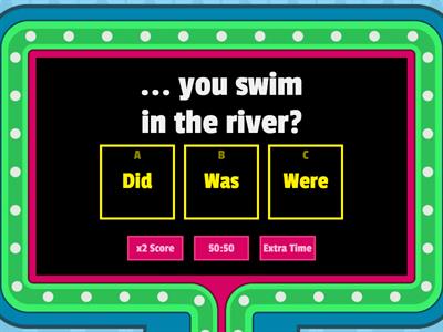 Questions in Simple Past Tense