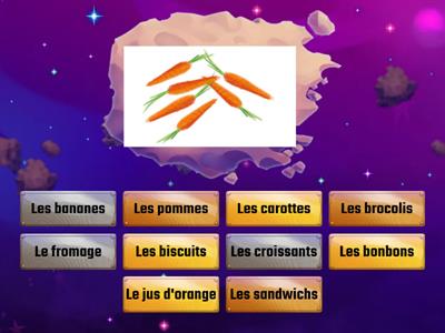 Cap sur 1 U3L3 • Les aliments