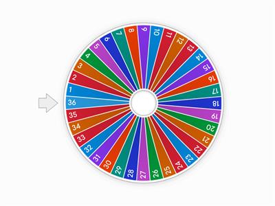 Random Numbers 1-36