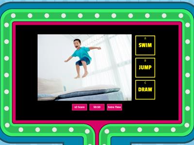 Action verbs for kids