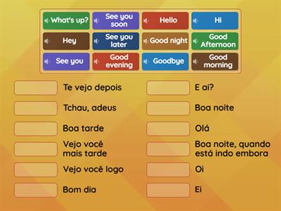 Greetings and Farewells - General English - A0/A1