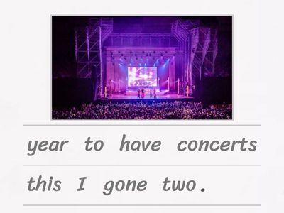 What have you done this year?