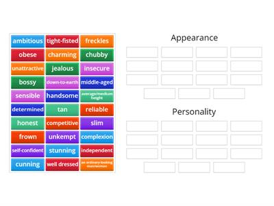 How to describe people? - B1 level
