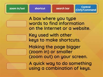 6 - Internet Basics - Control Shortcuts