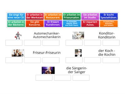 Berufe und Tätigkeiten 2 