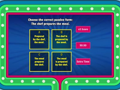 Passive Voice in Present Tense Quiz