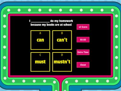  Modal verbs