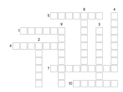 Numbers 11-20 krzyzowka 