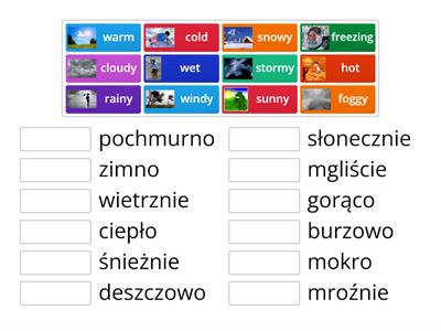 Brainy 5 unit 1 weather