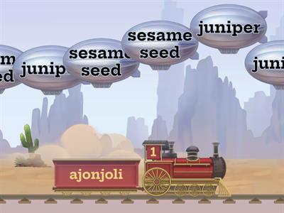 globos especias y condimentos