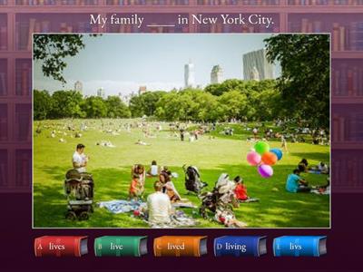 Present Simple Tense Verbs